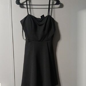 B. Smart Elegant Black Mini Dress